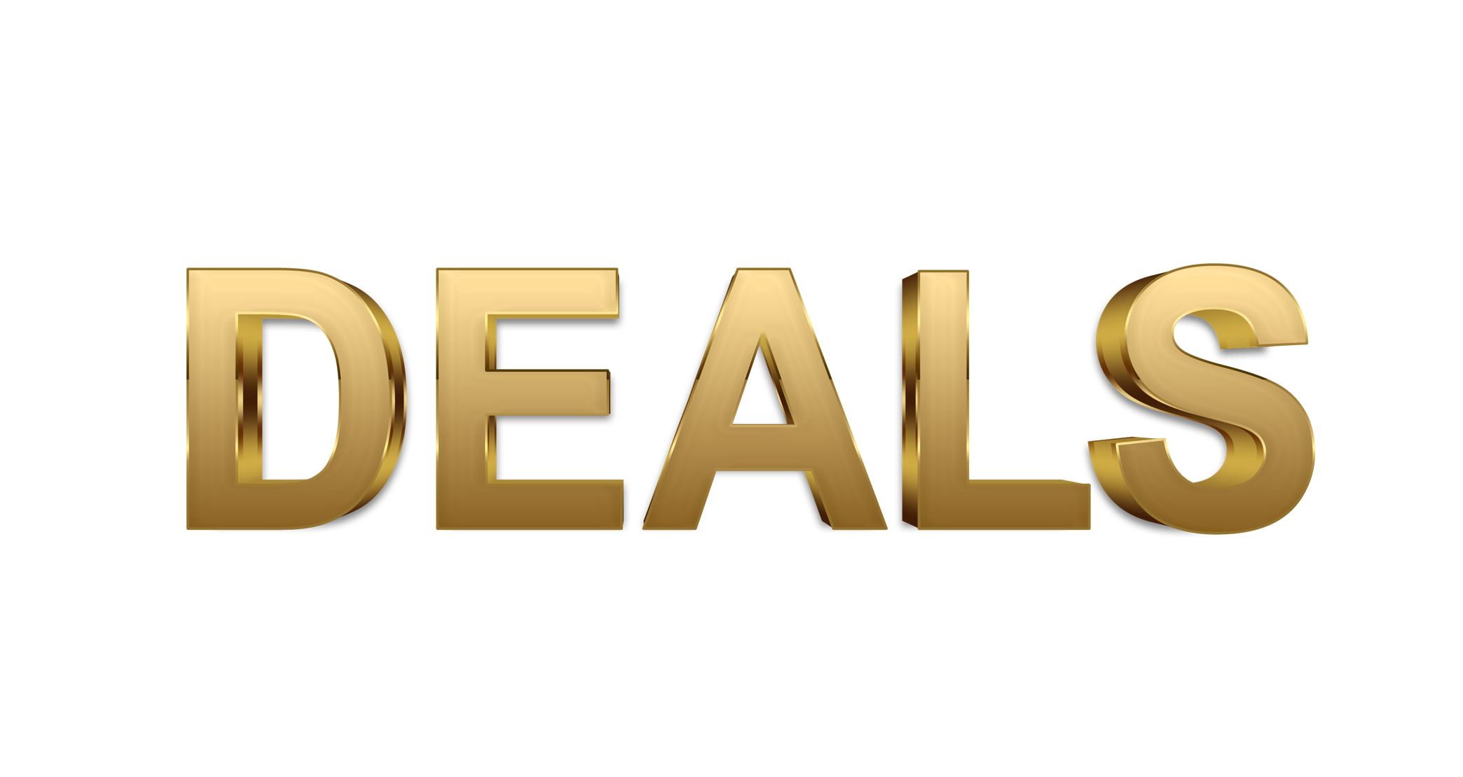 Deals word png, Deals png, word Deals gold text typography PNG images Deals png transparent background